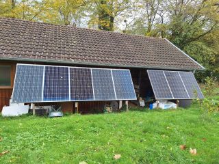 Photovoltaïque autonome garage 